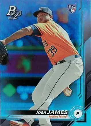 2019 Bowman Platinum #7 - Josh James - Houston Astros