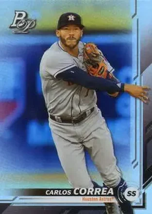 2019 Bowman Platinum #8 - Carlos Correa - Houston Astros