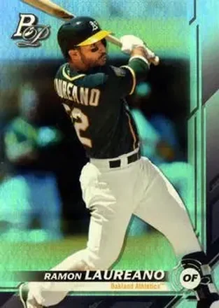 2019 Bowman Platinum #12 - Ramon Laureano - Oakland Athletics