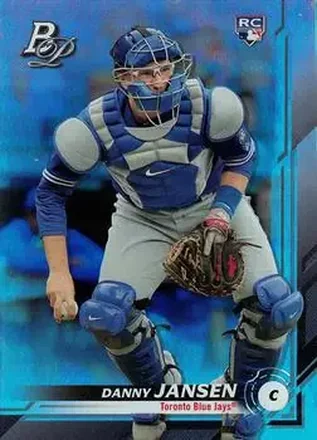 2019 Bowman Platinum #14 - Danny Jansen - Toronto Blue Jays