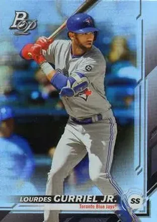 2019 Bowman Platinum #15 - Lourdes Gurriel Jr. - Toronto Blue Jays