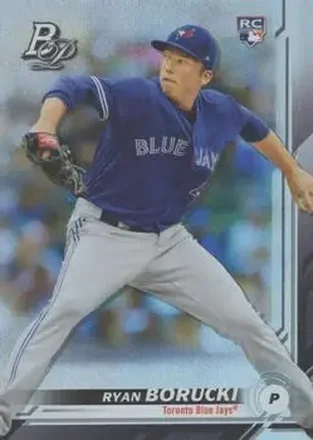 2019 Bowman Platinum #17 - Ryan Borucki - Toronto Blue Jays