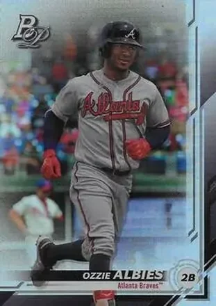 2019 Bowman Platinum #21 - Ozzie Albies - Atlanta Braves
