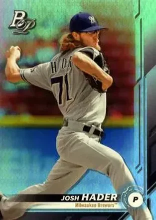 2019 Bowman Platinum #23 - Josh Hader - Milwaukee Brewers