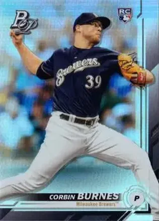 2019 Bowman Platinum #24 - Corbin Burnes - Milwaukee Brewers