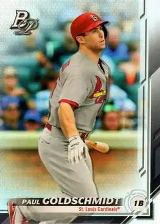 2019 Bowman Platinum #25 - Paul Goldschmidt - St. Louis Cardinals