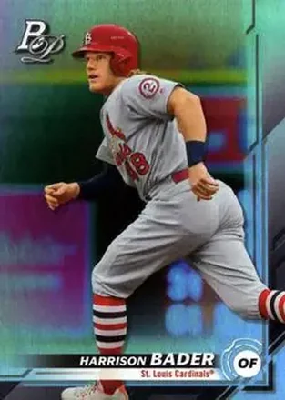 2019 Bowman Platinum #26 - Harrison Bader - St. Louis Cardinals