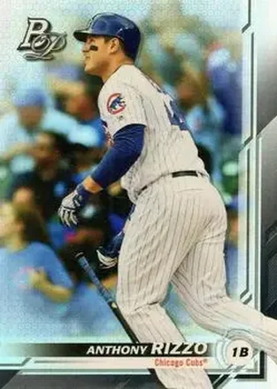 2019 Bowman Platinum #30 - Anthony Rizzo - Chicago Cubs