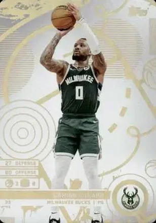 2025-26 Topps Match Attax #33 Damian Lillard