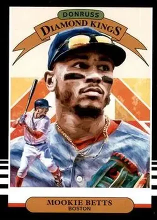 2019 Donruss #1 - Mookie Betts - Boston Red Sox
