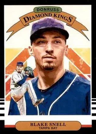 2019 Donruss #3 - Blake Snell - Tampa Bay Rays