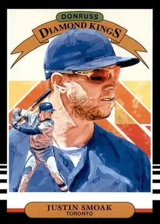 2019 Donruss #4 - Justin Smoak - Toronto Blue Jays