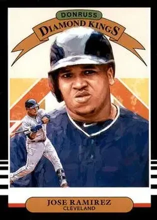 2019 Donruss #6 - José Ramírez - Cleveland Indians