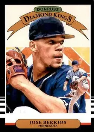 2019 Donruss #7 - José Berríos - Minnesota Twins