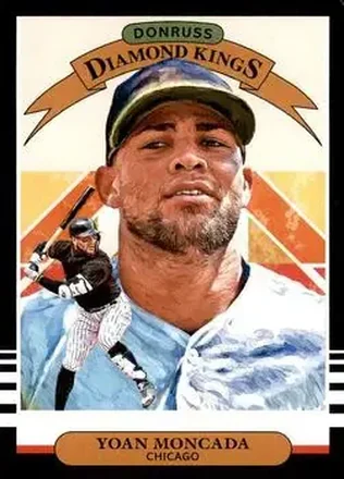 2019 Donruss #9 - Yoan Moncada - Chicago White Sox
