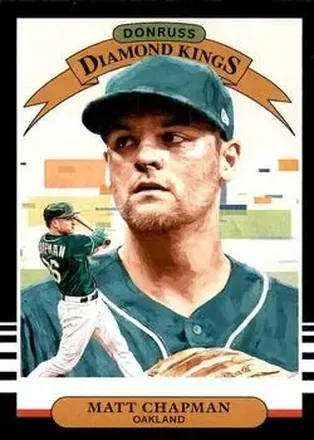 2019 Donruss #12 - Matt Chapman - Oakland Athletics