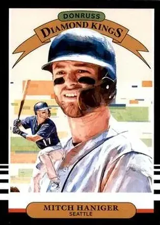 2019 Donruss #13 - Mitch Haniger - Seattle Mariners