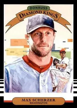 2019 Donruss #17 - Max Scherzer - Washington Nationals