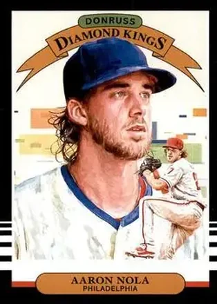 2019 Donruss #18 - Aaron Nola - Philadelphia Phillies