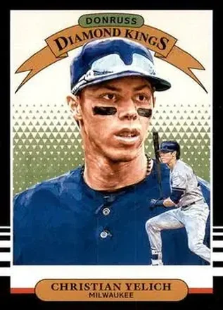 2019 Donruss #21 - Christian Yelich - Milwaukee Brewers