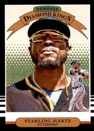 2019 Donruss #24 - Starling Marte - Pittsburgh Pirates