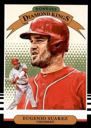 2019 Donruss #25 - Eugenio Suárez - Cincinnati Reds