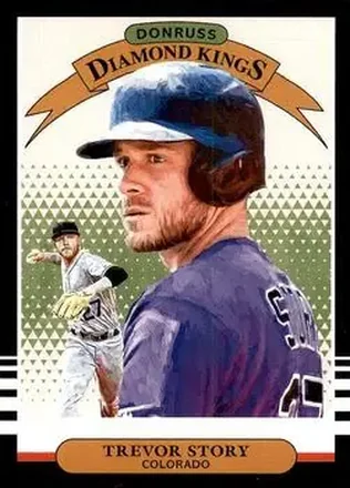 2019 Donruss #27 - Trevor Story - Colorado Rockies