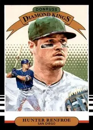 2019 Donruss #30 - Hunter Renfroe - San Diego Padres