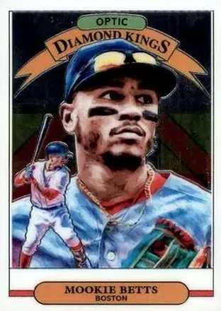 2019 Donruss Optic #1 - Mookie Betts - Boston Red Sox