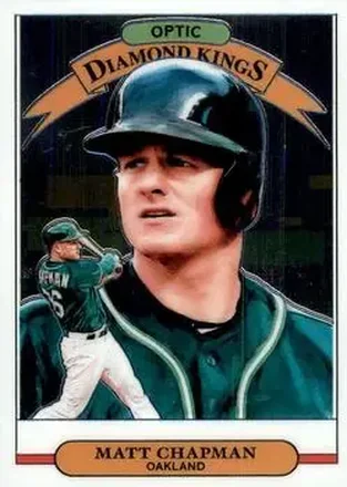 2019 Donruss Optic #12 - Matt Chapman - Oakland Athletics