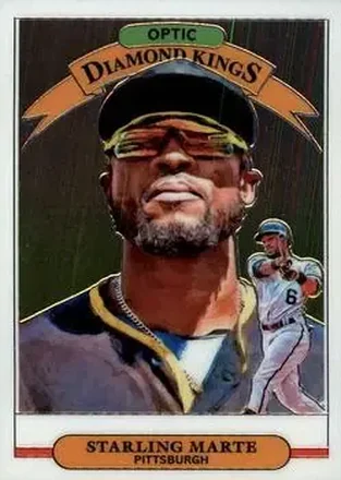 2019 Donruss Optic #24 - Starling Marte - Pittsburgh Pirates