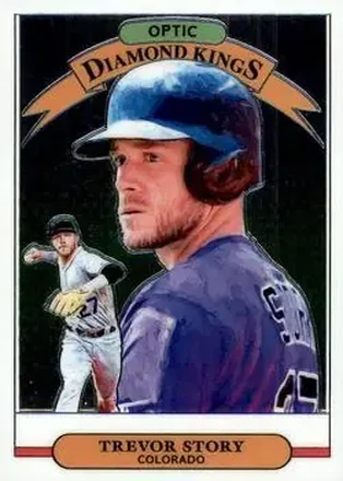 2019 Donruss Optic #27 - Trevor Story - Colorado Rockies