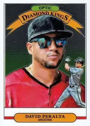 2019 Donruss Optic #28 - David Peralta - Arizona Diamondbacks