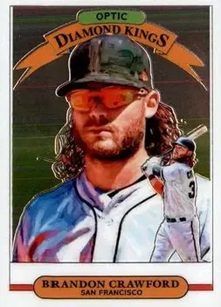 2019 Donruss Optic #29 - Brandon Crawford - San Francisco Giants
