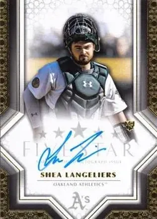 2023 Topps Five Star #FSA-SL - Shea Langeliers - Oakland Athletics