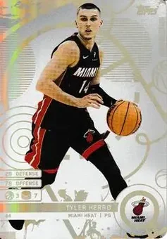 2025-26 Topps Match Attax #44 - Tyler Herro - Miami Heat