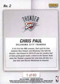 Back of Chris Paul