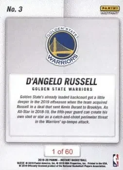 Back of D'Angelo Russell
