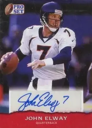 2022 Pro Set Sports #PSA-JE1 - John Elway - Denver Broncos