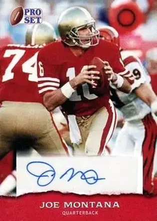 2022 Pro Set Sports #PSA-JM2 - Joe Montana - San Francisco 49ers