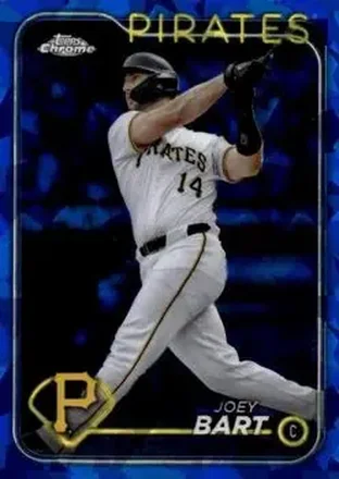2024 Topps Chrome Update Sapphire Edition #USCS122 - Joey Bart - Pittsburgh Pirates
