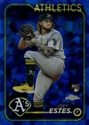 2024 Topps Chrome Update Sapphire Edition #USCS130 - Joey Estes - Oakland Athletics