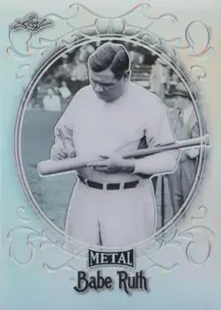 2019 Leaf Metal Babe Ruth Collection #18 - Babe Ruth - New York Yankees