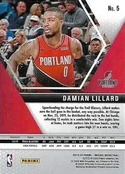 Back of Damian Lillard