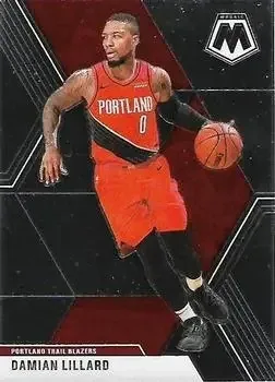 2019-20 Panini Mosaic #5 Damian Lillard