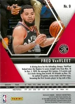 Back of Fred VanVleet