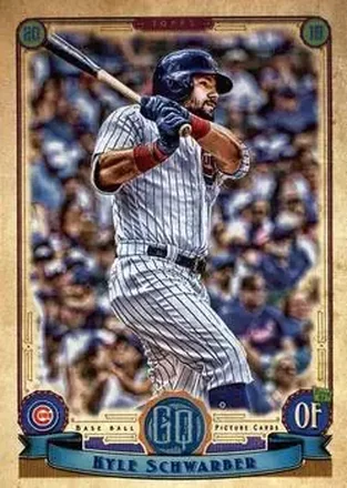 2019 Topps Gypsy Queen #4 - Kyle Schwarber - Chicago Cubs