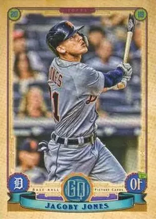 2019 Topps Gypsy Queen #7 - JaCoby Jones - Detroit Tigers