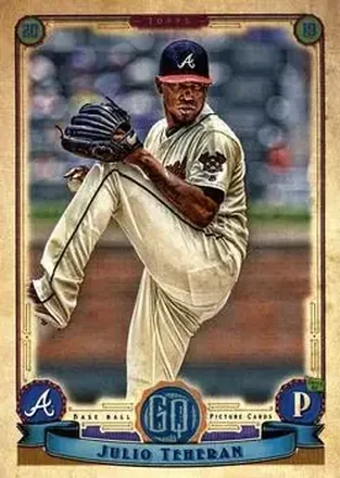 2019 Topps Gypsy Queen #8 - Julio Teheran - Atlanta Braves