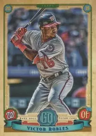 2019 Topps Gypsy Queen #9 - Victor Robles - Washington Nationals